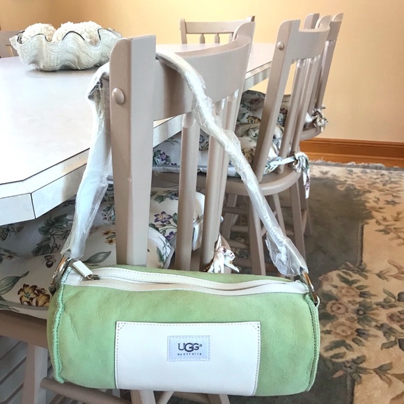UGG Handbags - New with Tags UGG Australia Patch Barrel Handbag Green